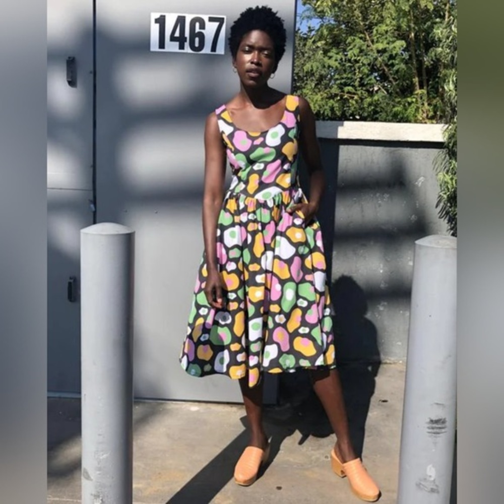 Nooworks Colorful Abstract Mini Dress